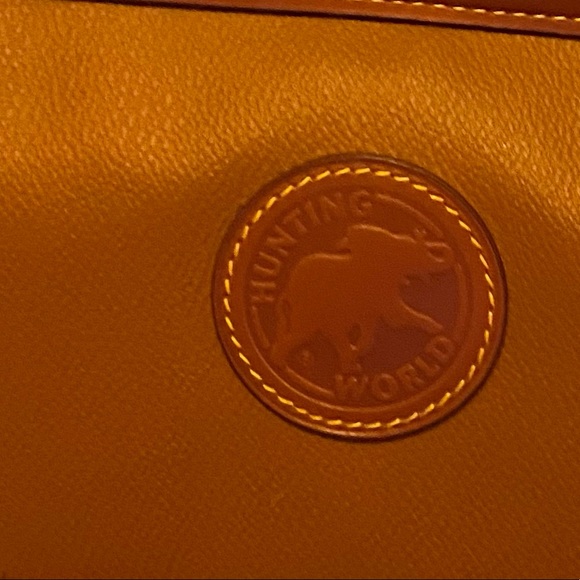 Sale! New Hunting World Safari Bag In Camel made in Italy - Picture 4 of 16